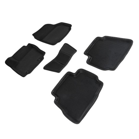 Rugs EVA 3D "Sot" in the salon for Ford Mondeo IV (oval fasteners) 2007-2010