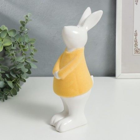 Souvenir Ceramics "Hound Hound" bright yellow phlock 22x7.8x10.6 cm-3
