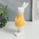 Souvenir Ceramics "Hound Hound" bright yellow phlock 22x7.8x10.6 cm