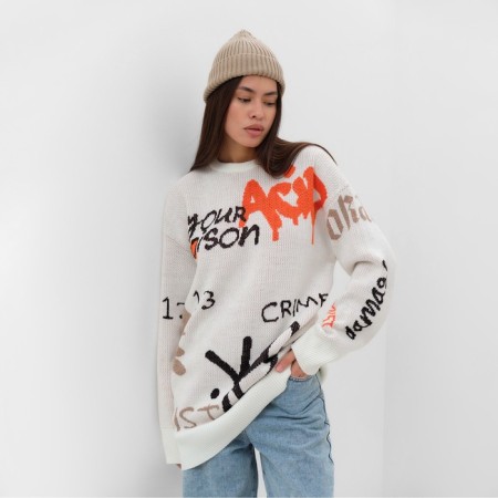 Jumper Women's Mist "Graffity" beige, p. 40-42