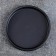 Ceramic tray for a flower pot up to 10.5 cm, black, 12 cm