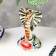 Souvenir "Cobra", large, gzhel, color, 11x7 cm