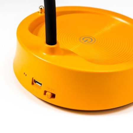 A table lamp with a dimmer 16299/1yl LED 4W USB AKB 3000-6000K yellow 12.3x12.3x37 cm Risalux 544-8