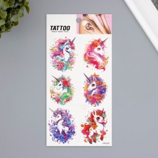 Tattoo on the body color 