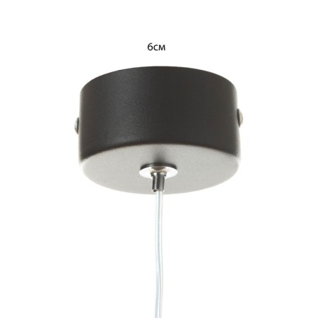 Suspension lamp "Balance" LED 6W 4000K Black 3x3x40-140cm-4