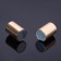 Magnetic lock castle, l = 20 mm, d (internal) = 7 mm, (set of 3 pcs.), Color gold