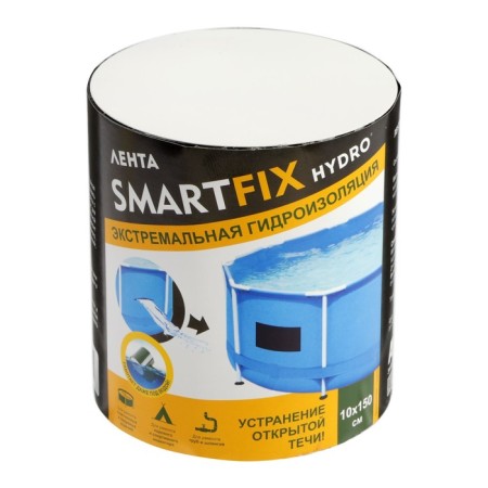 Waterproofing tape W-con Smartfix Hydro, black, 10 x 150 cm-1