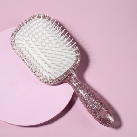 The comb is massage, wide, 8 × 22 cm, color mix-1