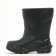 Boots for children insulated, black color, size 34-35
