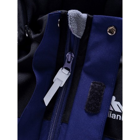 Ski costume for a boy, dark blue color, height 110 cm-3