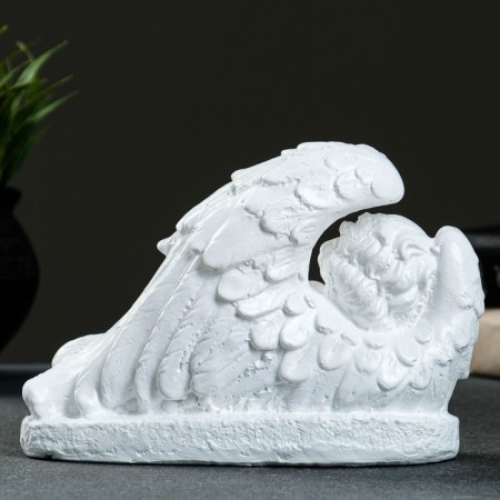 The figure "Angel lies" white, 20x15cm-2