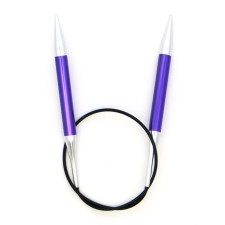 Knitting needles, circular, d = 7 mm, 40 cm