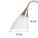Bra "Sandra" 1he27 40W Black-Bronzovaya 30x14x25 cm