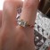 Rain Rainbow ring, color in gold, size 17
