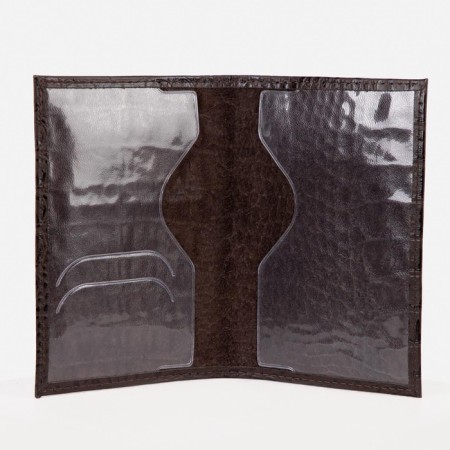 Passport cover, brown color-2