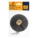 Velcro nozzle for drill and ushm tundra, thick rubber disc, M14, with an adapter, 100 mm