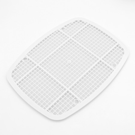 Aisha toilet with high side and net, 45 x 35 x 18.5 cm, orange-7