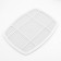 Aisha toilet with high side and net, 45 x 35 x 18.5 cm, orange