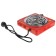 Electric tile Energy EN-902R, 1000 watts, 1 burner, red