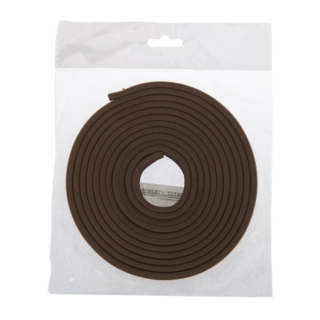 Rubber tundra seal, profile E, size 4x9 mm, brown, in packaging 6 m-6