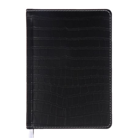 Dated diary 2025 b6 168 sheets, Devente. Wild, a hard cover to leatzers with foam rubber, perforation, liesse, block 70, black