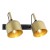 2 lamps