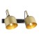 STAST NASTENNE-POTALLY AMBRELLA LIGHT, TRADITIONAL, TR97106, E27, Color Gold, Black