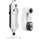 Steam mop KT-1072, 1300 W, 300 ml, cord 4.9 m, white-hourly