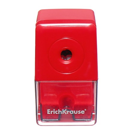 Carpet 1 Erichkrause M-Cube, with a container and the mounting mechanism to the table, a hole with a diameter of 8 mm, red-2