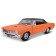 MASTO DIE-CAST 1965 Pontiac GTO machine, opening doors, 1:18, Orange color