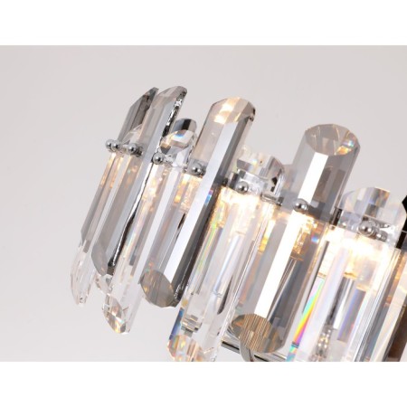 Crystal suspended chandelier ambrella like, Traditional, TR5303, E14, color chromium-4