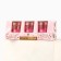 New Year. New Year's gel candles “dream” 3 pcs, pink, 2.5 x2.5 x 2.5 cm