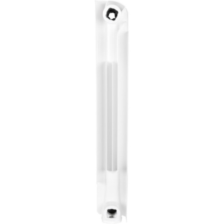 Aluminum radiator Stout Bravo, 500 x 80 mm, 8 sections, lower right connection-2