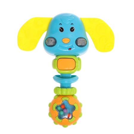 Musical rattle sound, light, color mix-2
