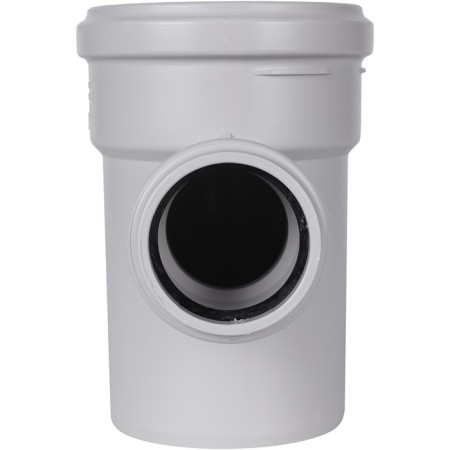 The sewer tee stout SKB-0016-115887, 110 x 58 mm, 87.5 °, silent-1