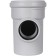 The sewer tee stout SKB-0016-115887, 110 x 58 mm, 87.5 °, silent