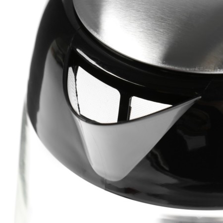 Electric kettle Energy E-251, glass, 1.7 l, 2200 watts, black-silver-3