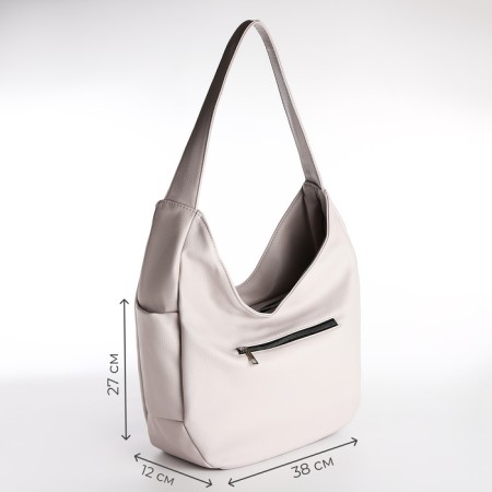Female bag Textura, bag, large size, color gray color-1