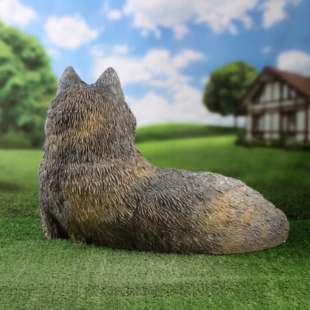 Garden figure "Wolf lies" 43x60x43cm-2