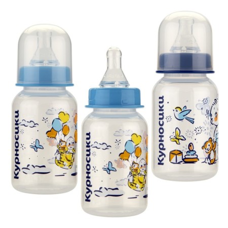 A bottle for feeding "Golden Fish", 125 ml, from 0 months.