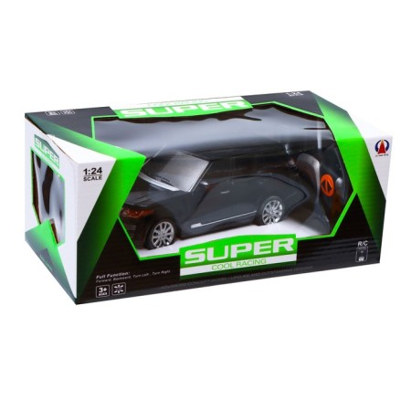 Radio -controlled machine "SUV", 1:24, on batteries, black color-4