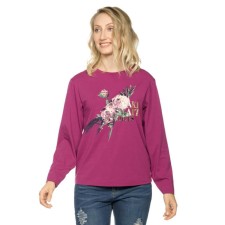 Female jumper, size XS, purple color
