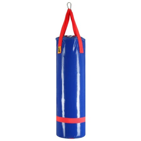 Boxing bag, weight 20 kg, belt belt, blue color-2