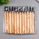 A set of knives with a wooden handle 12 pcs 20x17 cm