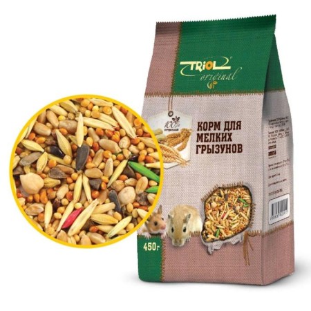Triol food for small rodents, 450 g.-1