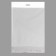 BOPP package with an adhesive valve, transparent 16 x 18/4 cm, euros, 25 μm