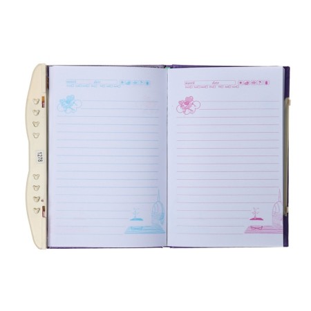 Notebook Gift Book on the castle, A6+, 48 sheets, Mishka line, mix-7