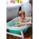 Bath Bath Folding, turquoise color