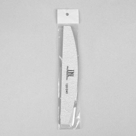 File - emery, abrasiveness 120/240, 18 cm, gray color-2