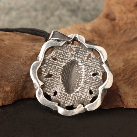 The amulet "Yarilo-Sole", metal pudter, art casting, d = 4 cm-2